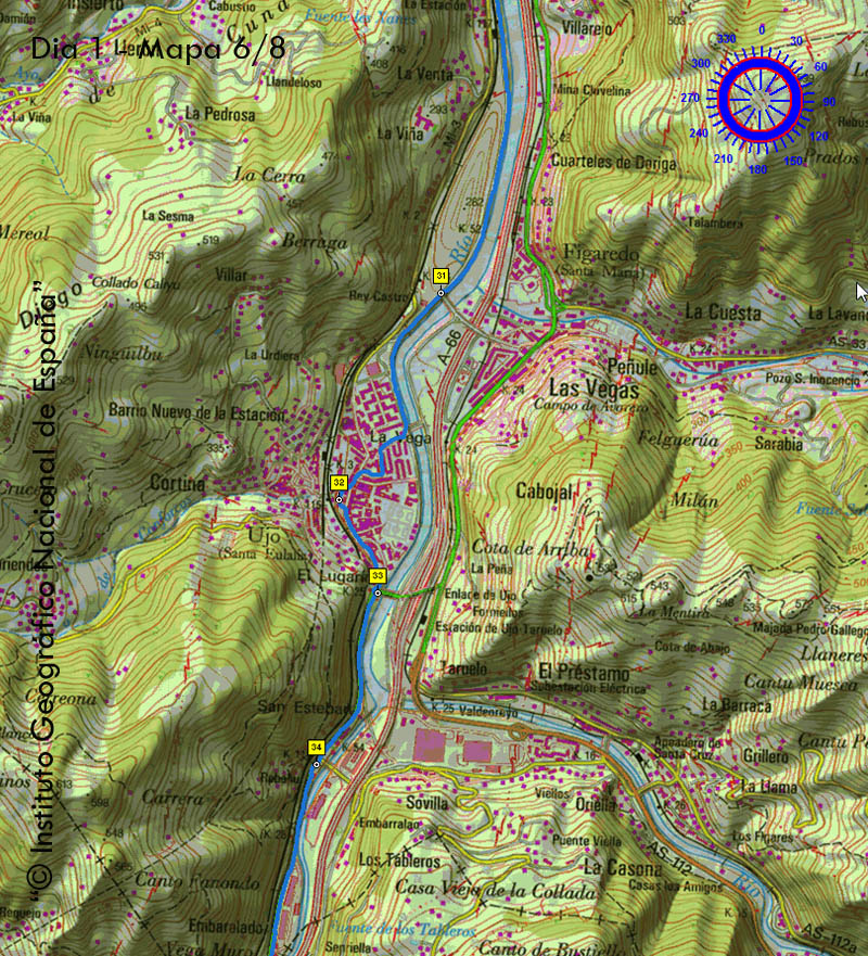 01 A Santiago Por El Camino Del Salvador Oviedo Mieres Pola De 